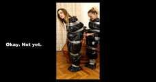 Kamilla and Talika06 - Both trash bag packed (escape video)