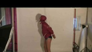 Get 3 Videos with Alina enjoying Bondage in shiny nylon Shorts from our Archive 2010