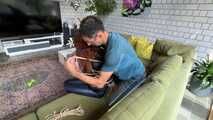 Lola Montez broke into pervert Peoples house and got tied and gagged