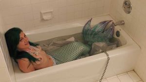 Mermaid Flirts with Fisherman - Starring Loren Chance