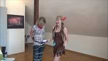 Melina and Steffie - Cowboy and Indians Part 3 of 6