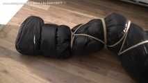Ivette - tied in a sleepingbag