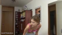 Sophia loves tape gags