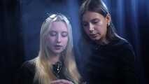 Girls Smoking close to each other