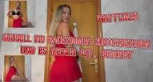Schnell ins Badezimmer zurückgezogen und es meiner Fotze besorgt DIRTYTALK!!!