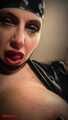 Rubber tail milking by the strict hooded dominatrix