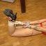 Ronja - Hogtied in the office