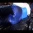 SEXY LUCY preparing her sofa for lolling wearing a sexy shiny nylon rainwear combination (Video9