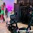 Rubber slave is used as a human toilet and has to suck cock