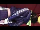 Get 3 Archive Videos with a women enjoying Bondage her shiny Nylon Shorts from 2012!