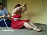 Cutie tied up