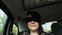 autofahrt mit augenbinde