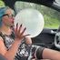 Blow2Pop clear U16 *Happy Birthday* in car