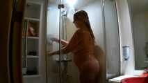 shower on a cruise ship