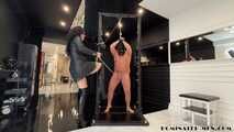 Lady Blackdiamoond Loves It When His Cock and Balls Are Hurt Like Hell 