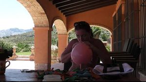 Fayth On Fire build the balloon wall...  part 1