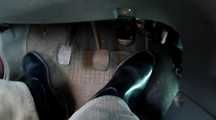 CAR DRIVING IN BOOT