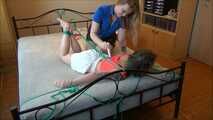 Celeste and Gina - Tickling Bondage Part 3 of 5