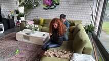 Lola Montez broke into pervert Peoples house and got tied and gagged