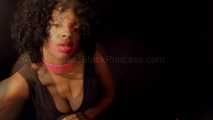 Afro Princess in pink