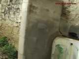 023027 Ewa's First Outdoor Pee In Italy