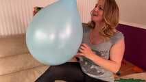 popping 20 balloons with the lighter