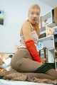 Encasement with a horny pantyhose hooker (284 images)
