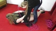 Claudia hogtied 1/2