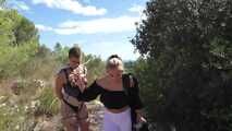 Hiking in the woods with Zoey Ziptie and Emily Addams
