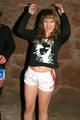 Stella and Leonie in a cellar wearing sexy shiny nylon shorts under their jeans (Pics)