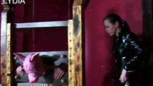 DIE SAU DER TRICHTER UND DIE PISSE