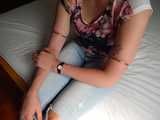 Tight small rings around Janes soft upper arms