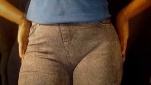 Jeans Legs Heels
