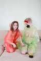 Morrigan and Valeria Ross - Double hogtaped in raincoat