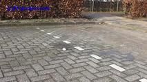 078014 Rachel Evans Pees Beside Her Car