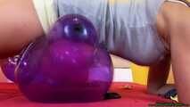 big nail pin and sitpopping fun