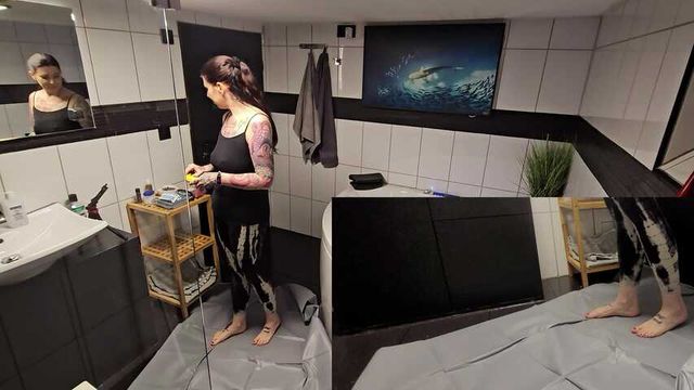 Sklave wird mit Bananen gefüttert 