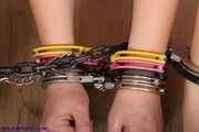Prisoner in cuffs