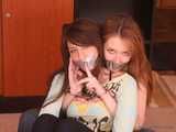 Außerordentliche Szene Bondage mit Satisfaction Girl und Alexa.