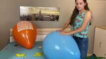 girlfriend pops your rare Q24 balloons with fingernails and wooden stick