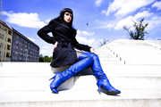 Blue Overknees vs. Blue Sky