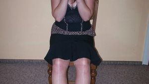 Tied on a chair