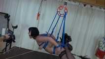 Suspension and fucking machine