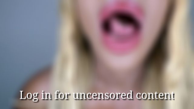 Fully soaked in spit