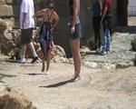 sexy girls barefoot in Spain