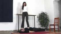 Slave under the feet of Mistress Natasa