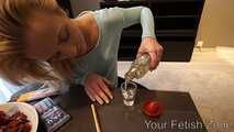 She has Problems and need Alcohol