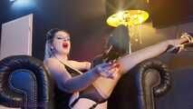 30 cm heels and sheer nylons - your ruin in 9 minutes