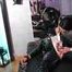 Studio session with masoslave Cbt, electricity, Inhale, he squirts on the rubber boots