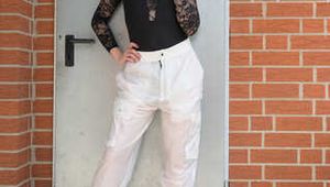 Miss Petra in Rains Regenjacke und Regenhose